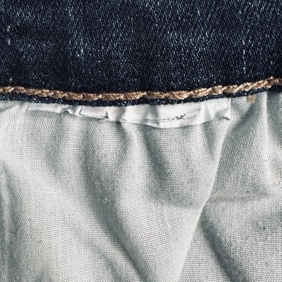 Garage Ultra High Rise Skinny Jeans 1 (24x27) Blue Stretch Denim Juniors - Picture 6 of 9